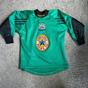 Newcastle Brown Ale Adidas United Soccer Vintage 1990's Goalie Jersey Size 8